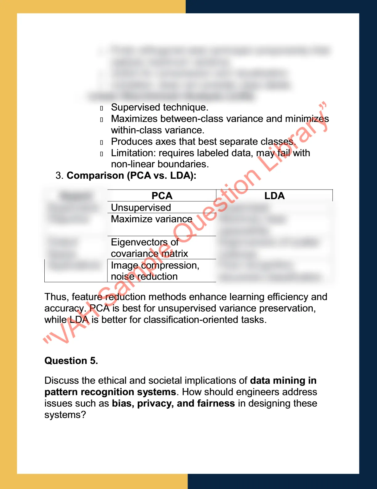 ECE 6891 – Pattern Recognition & Data Mining 6